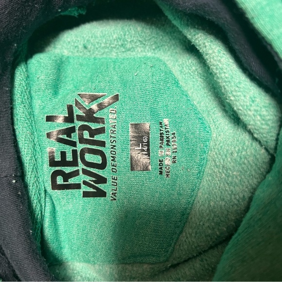 3 Boys Large Sweatshirts (Champion & Real Work) - Picture 11 of 12